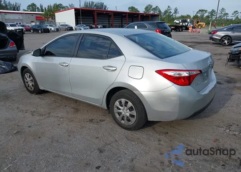 2015 Toyota Corolla L из США, поврежденный, VIN 2T1BURHE2FC419371